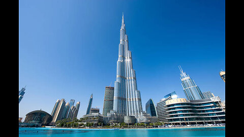 BURJ KHALIFA Lighting video