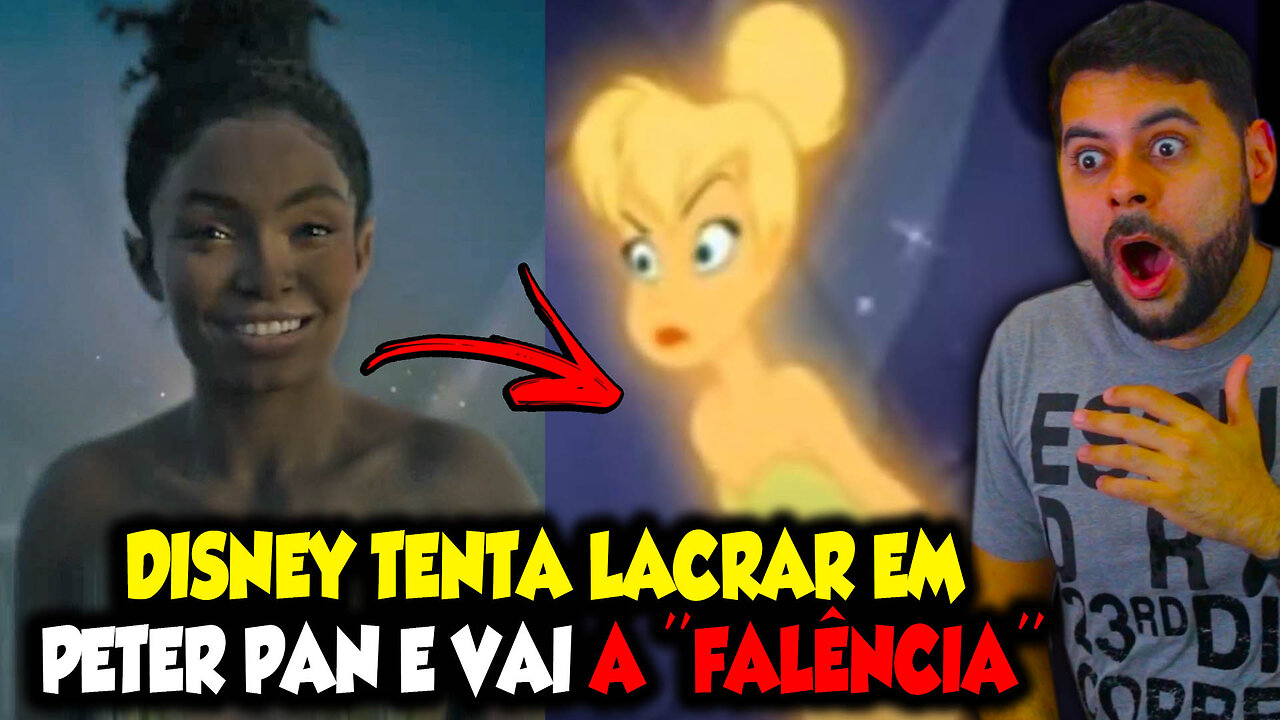 DISNEY TENTA LACRAR EM PETER PAN E VAI A "FALÊNCIA"