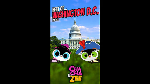 ChaCha Zee Explore Washington D.C with Kids || Family Travel Uncover D.C Fun for Kids