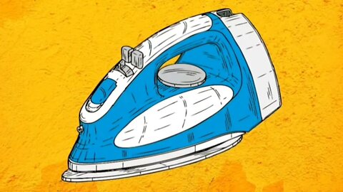 Cleaning a Burnt Iron Bottom with Common Household Items #how #tips #hack #how