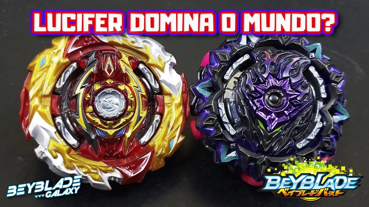 WORLD SPRIGGAN .U' 2B vs VARIANT LUCIFER .Mb 2D - Beyblade Burst ベイブレードバースト