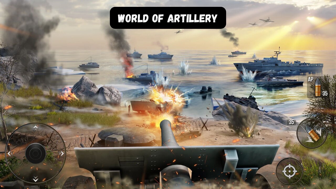 World of Artillery Gameplay