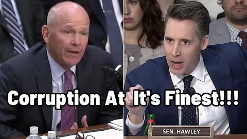 Sen. Hawley DESTROYS Boeing CEO Over $32.8M Salary Amid Safety Scandals..Demands His Resignation!