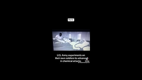 U.S. ARMY EXPERIMENTS ON ITS OWN PEOPLE