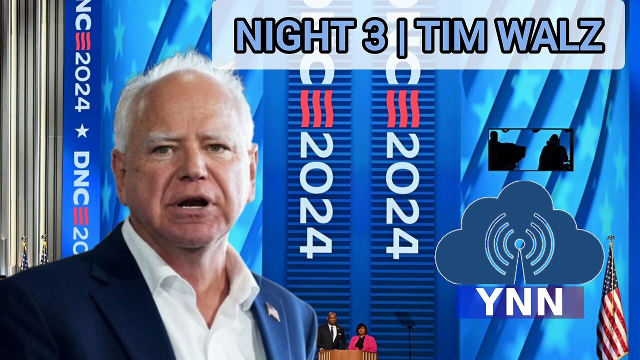 DNC Night 3 | Tim Walz Headlines