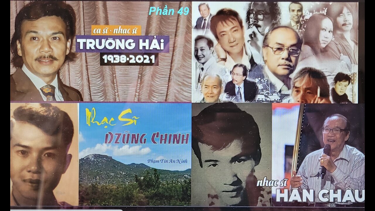 PHẦN 49: 70 NĂM TÌNH CA TRONG ÂM NHẠC VN (1930 - 2000)