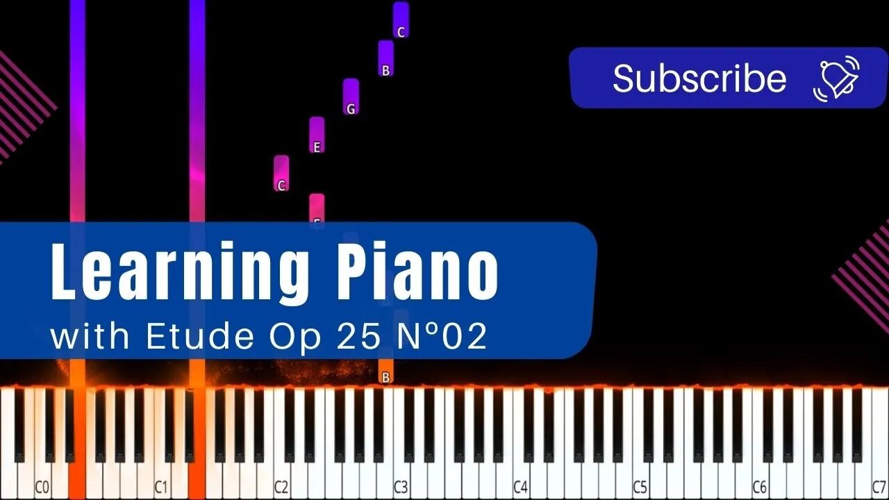 Etude Op 25 no 2 in F Minor - Hard Piano