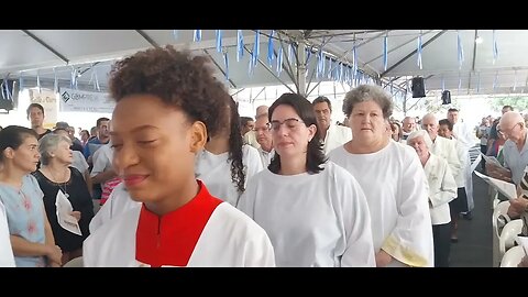 MISSA SOLENE EM LOUVOR A NOSSA SENHORA APARECIDA - ARTUR NOGUEIRA (PARTE 1)