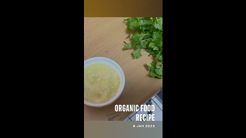 Organic Food Recipe