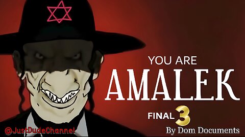 YOU ARE AMALEK pt3 (german subtitles hardcoded)