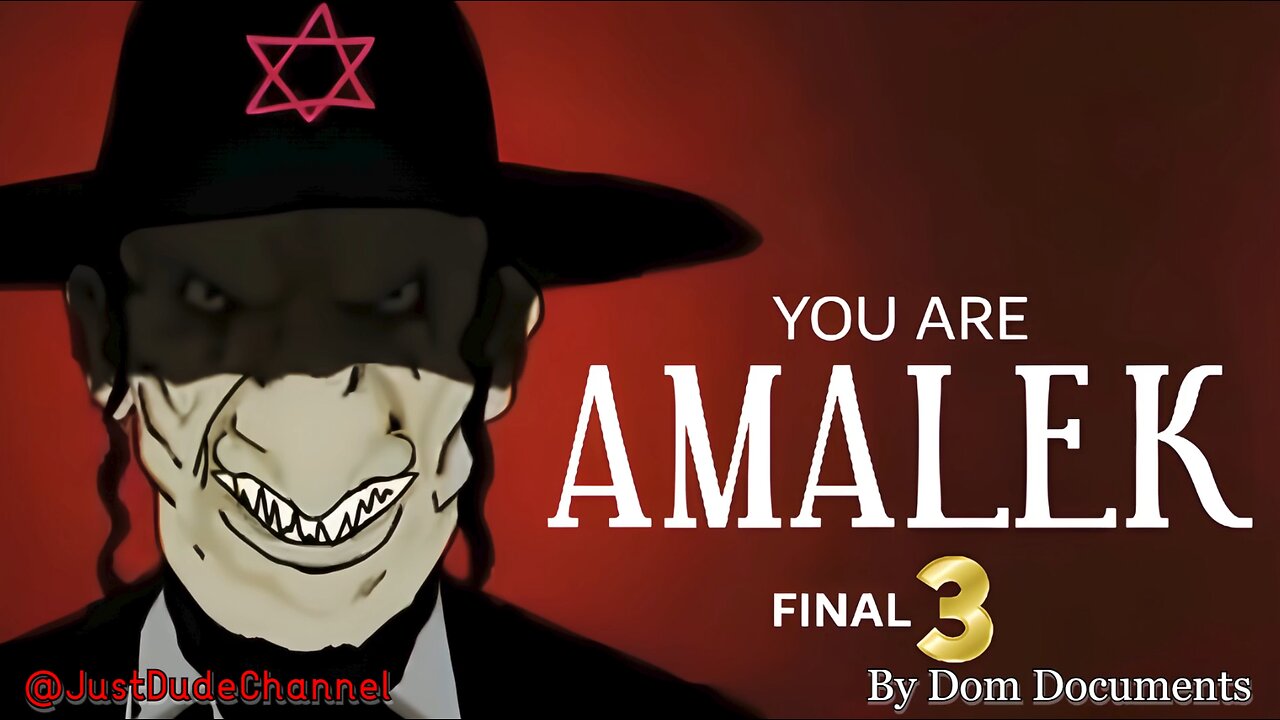 YOU ARE AMALEK pt3 (german subtitles hardcoded)