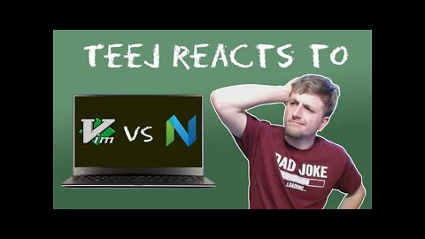 TeejReacts: "Vim vs NeoVim"