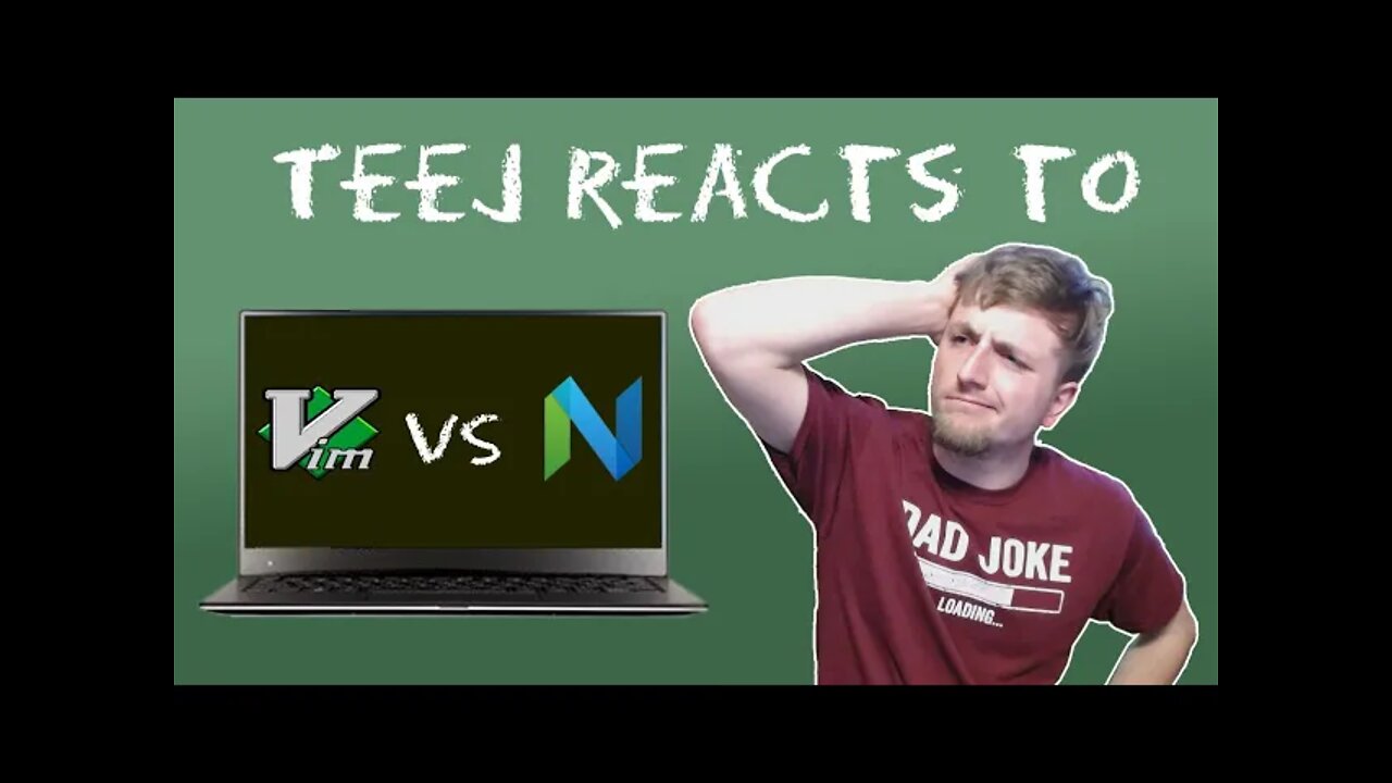 TeejReacts: "Vim vs NeoVim"