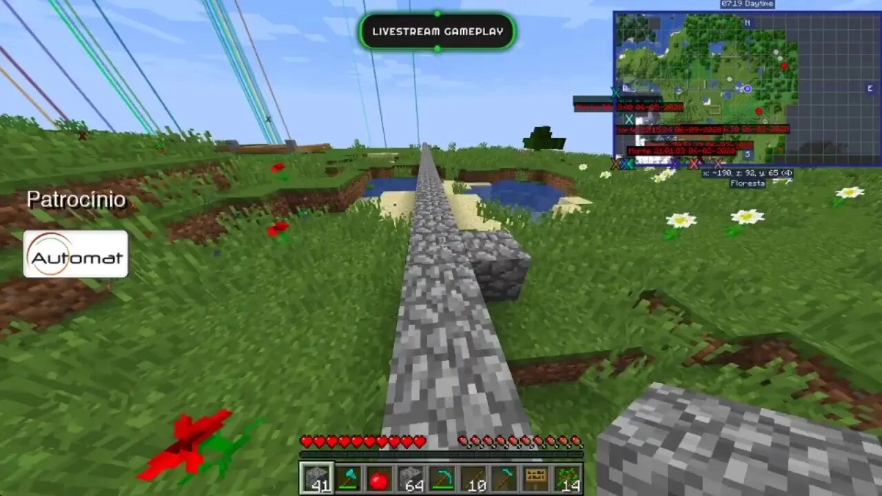 Live de Minecraft #Pai_Eoroper #Eorper Jogando com Inscritos