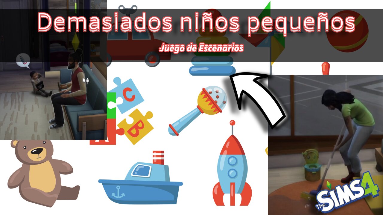 Criando a una Tropa de Niños - Juego de Escenarios - Sims 4 - Part 3