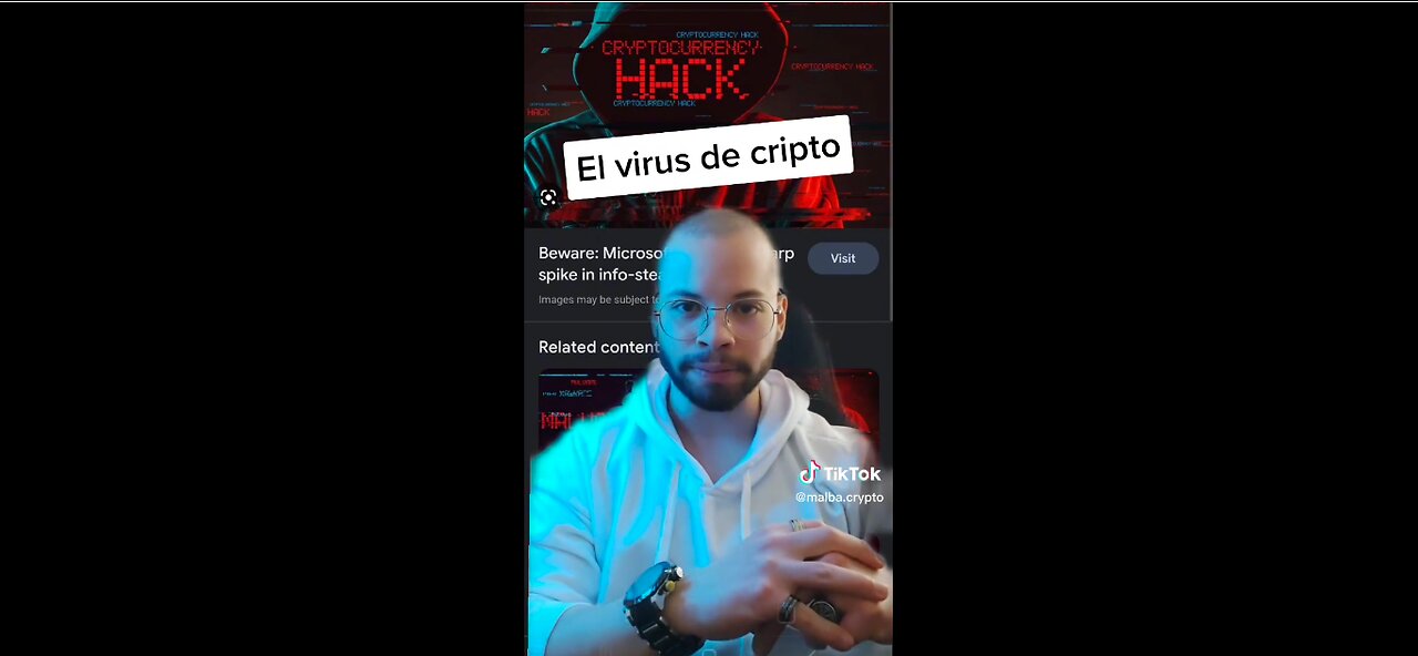 Existe un VlRUS 👾 que afecta a los usuarios de #cripto