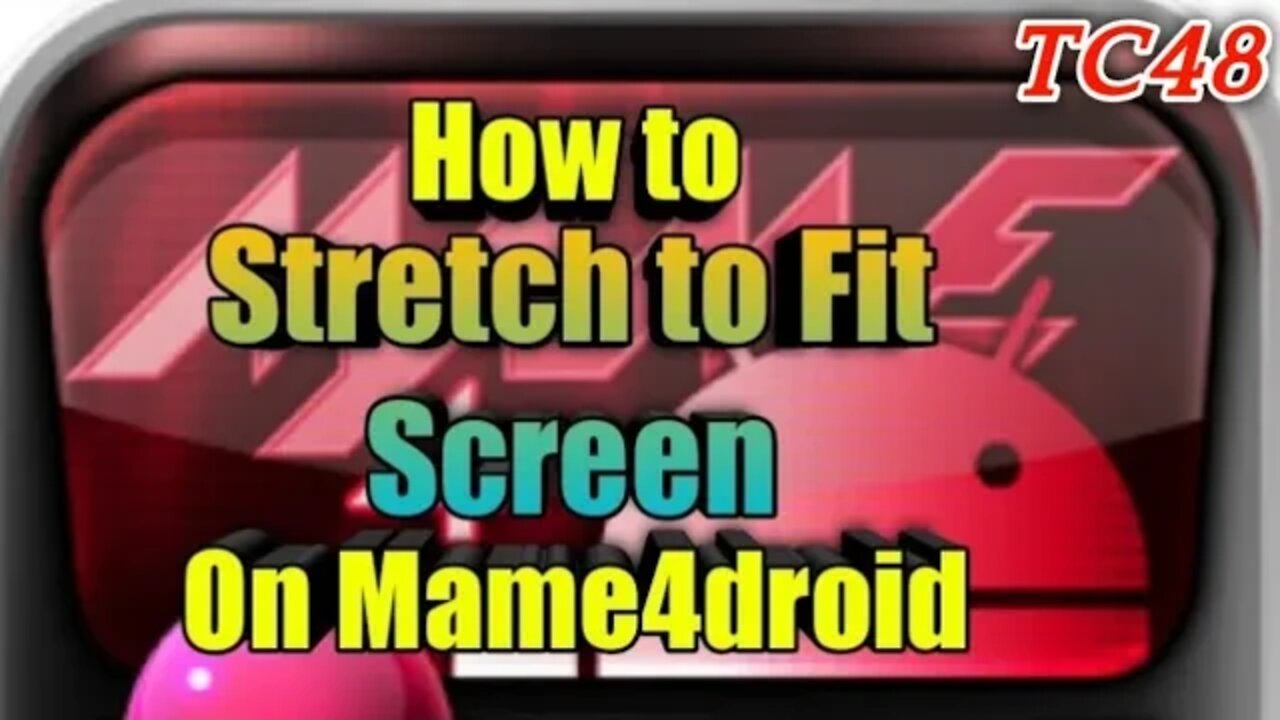 How to Stretch to Fit Screen on Mame4droid 🎮 🕹️