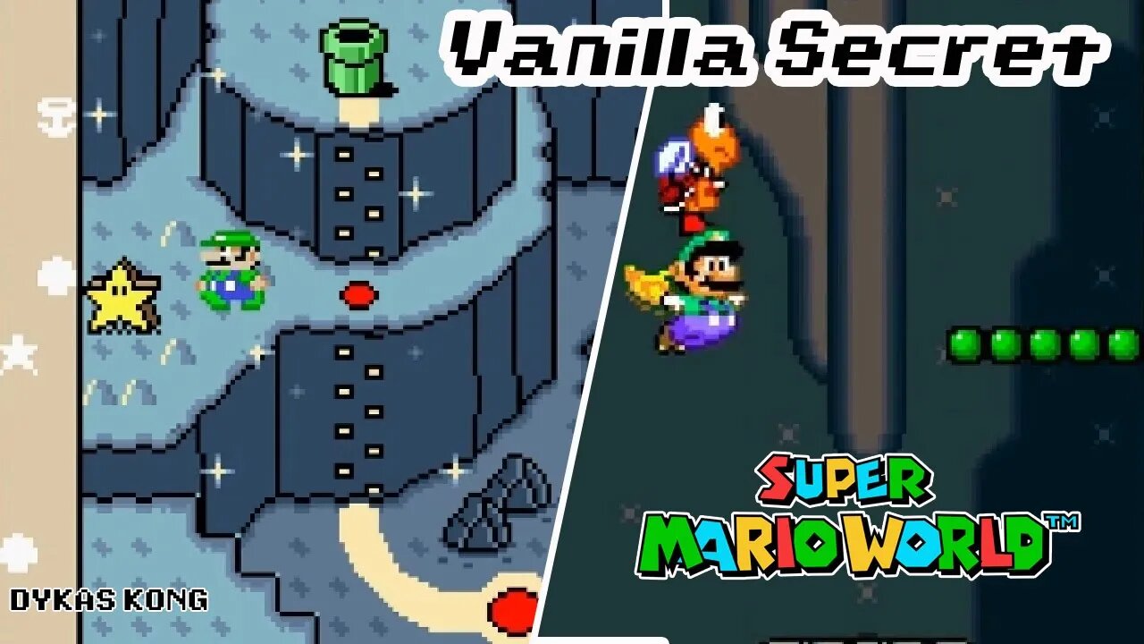 Vanilla Secret 1 Regular and Hidden Exit