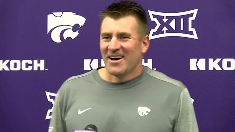 Kansas State Football | Joe Klanderman Press Conference | November 4, 2021