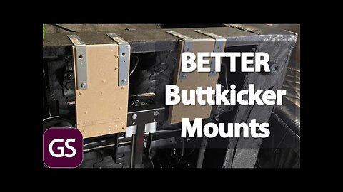 BETTER Buttkicker Valencia Tuscany Mounts