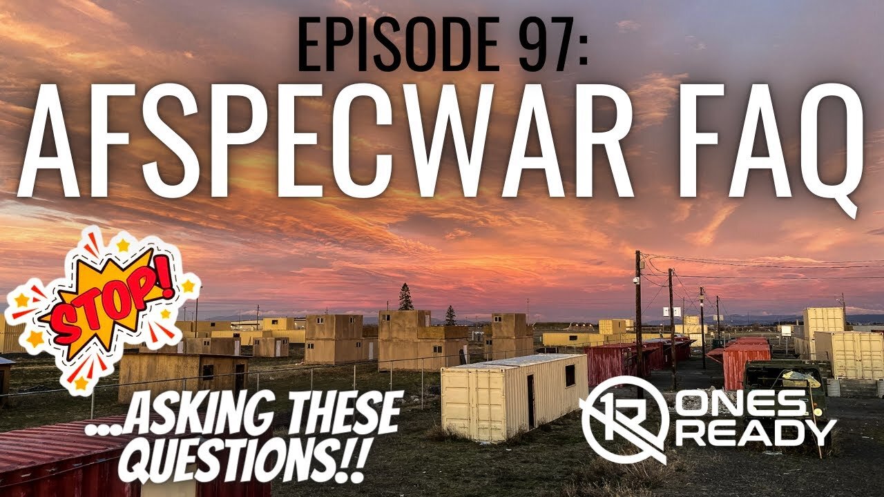 AFSPECWAR FAQ'S aka Never Ask These Questions Again!