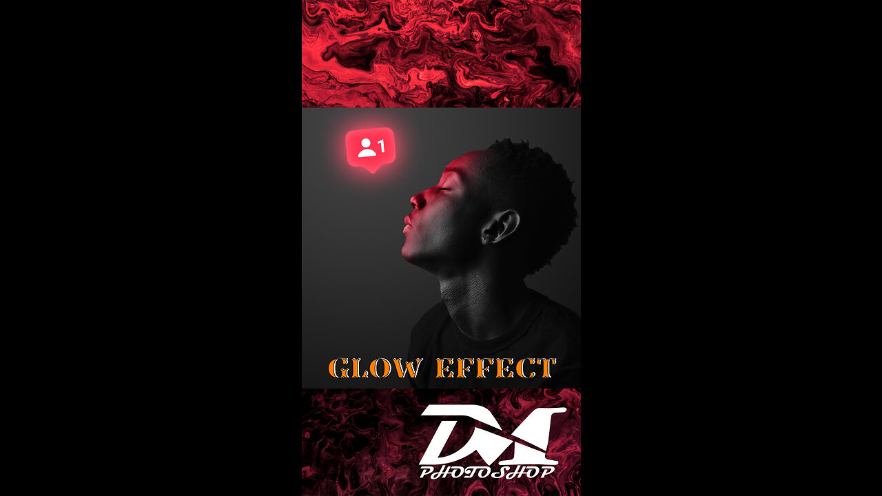 Glow effect in photoshop