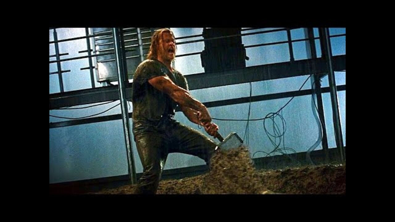 Thor Tries To Lift His Hammer (Scene) Movie CLIP HD