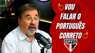 MARCO AURÉLIO CUNHA SOLTA O VERBO SOBRE APELIDO DO SÃO PAULO