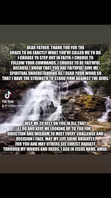 God bless you and your family. I pray you have a great day.