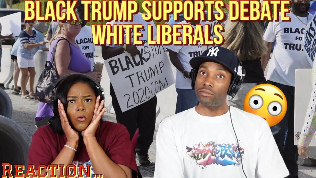 Black Trump Supporters debate White Liberal RNC Cleveland, OH {Reaction} | Asia and BJ React