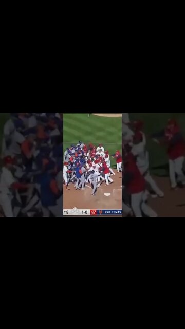 Bench Clearing Fight 👀👊 As Mets Throw At Nolan Arenado Head