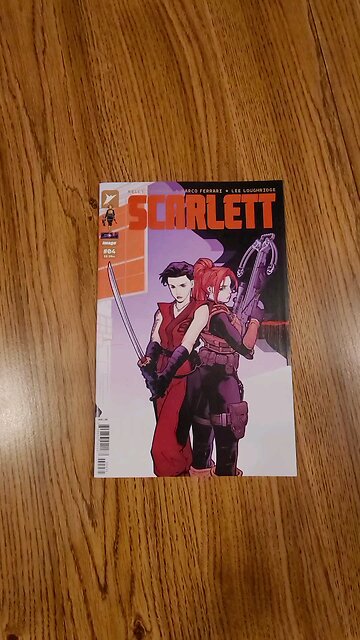 Scarlett #4 Skybound #QuickFlip Comic Review KELLY THOMPSON,MARCO FERRARI