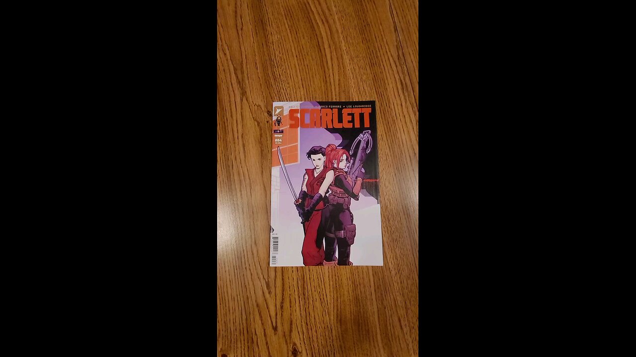 Scarlett #4 Skybound #QuickFlip Comic Review KELLY THOMPSON,MARCO FERRARI