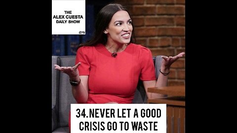 [Daily Show] 34. Never Let a Good Crisis Go to Waste