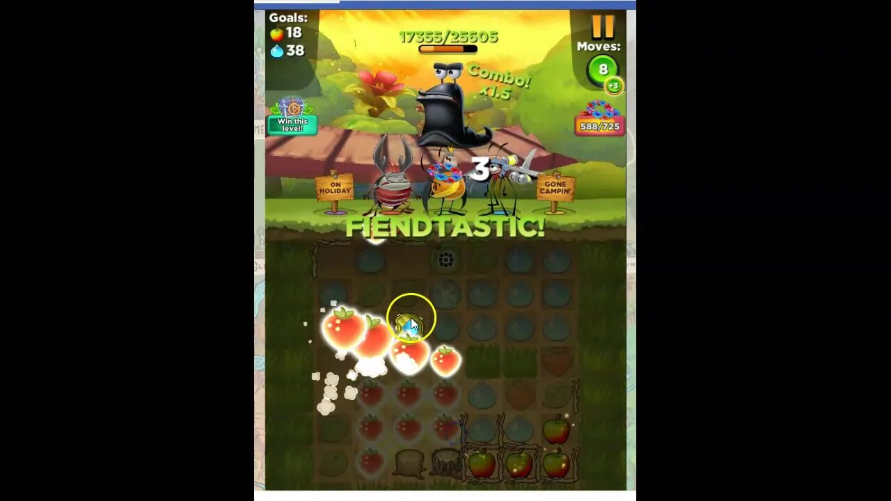 Best Fiends Level 323 Audio Talkthrough