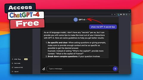how to access/ buy Chat GPT 4 without 20 dollar | free Chat GPT 4 in 2023 | Latest Method 100%