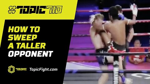 #TopicTip How to Sweep a Taller Opponent