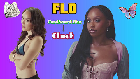 FLO - Cardboard Box and Check