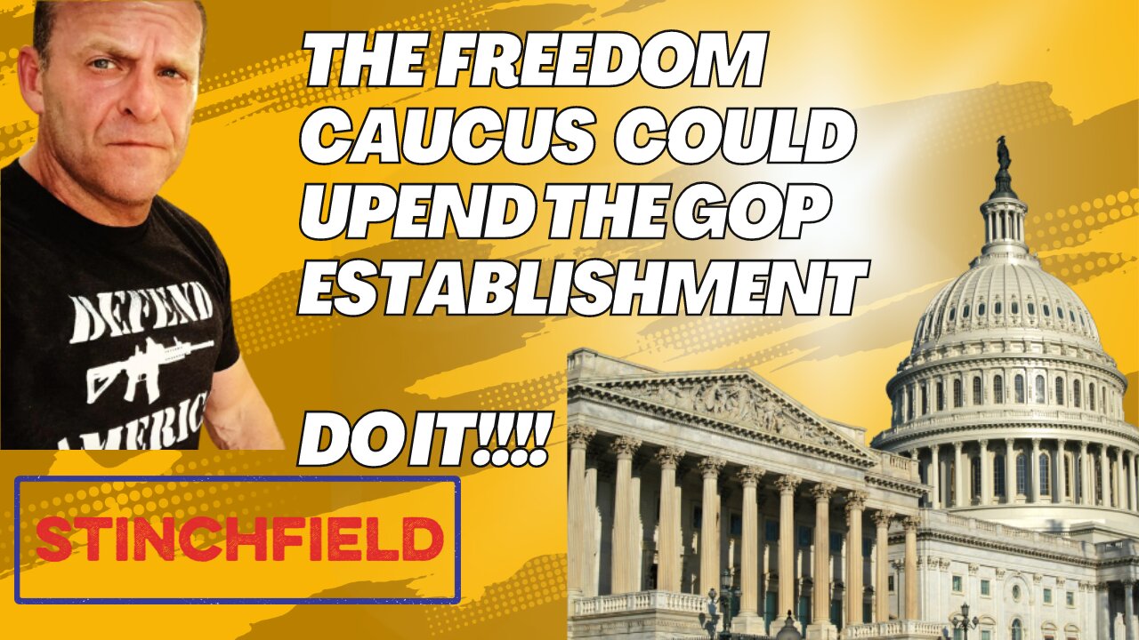 Why The Freedom Caucus Needs to Flex It's Muscle NOW!