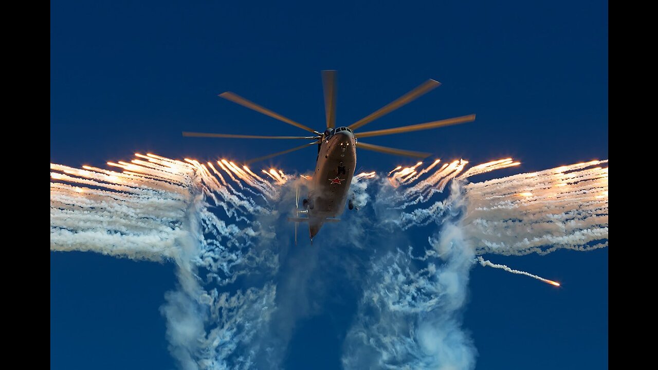 Mi-26 é um helicóptero de transporte pesado russo