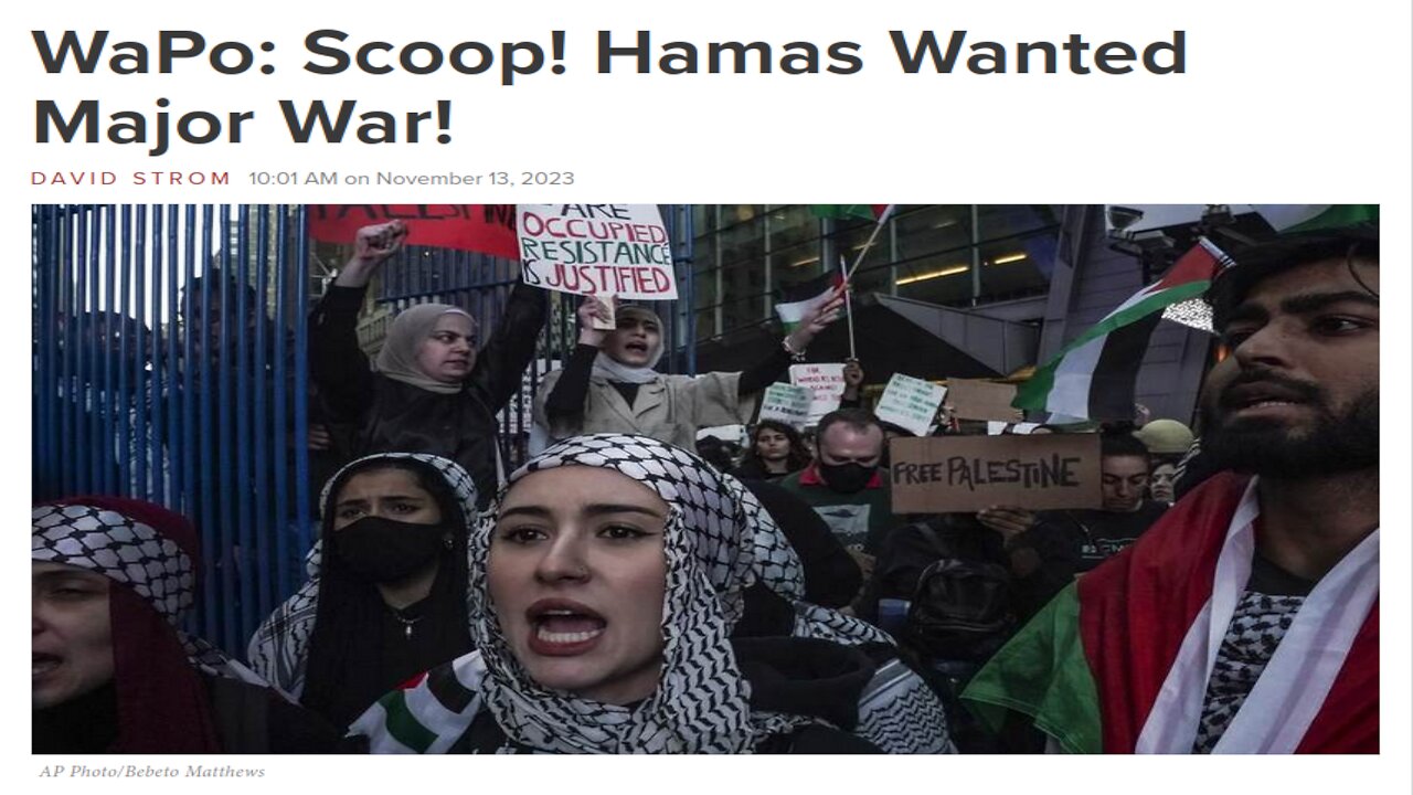 Why Did HAMAS Want a WAR with ISRAEL