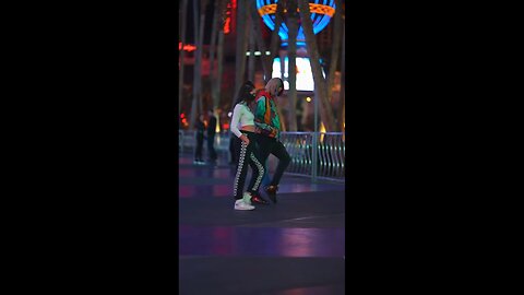 Moonwalking in Las Vegas with Rampage_thedancer