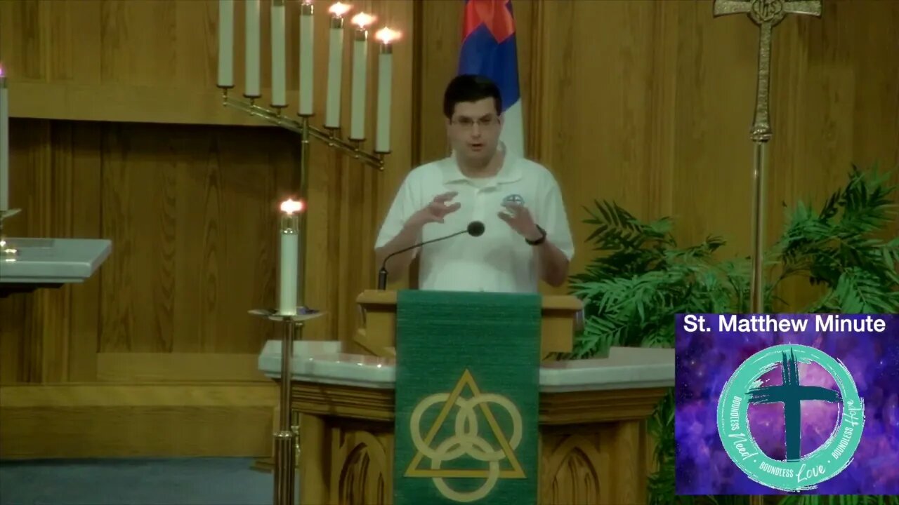 Saint Matthew Minute - Stewards Transformed by Faith