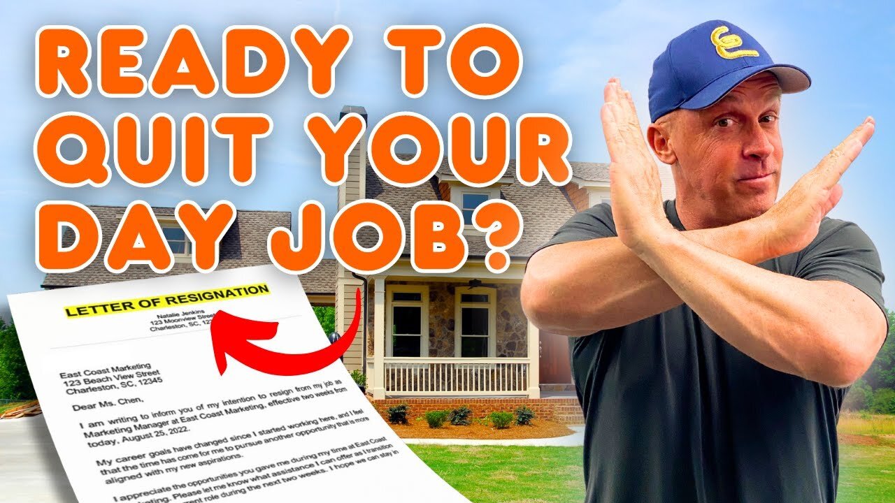 What You Must Know About Real Estate Investing Before You Quit Your Day Job (Stop! Watch this first)