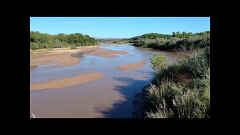 The Rio Grande River is drying up! Albuquerque, NM