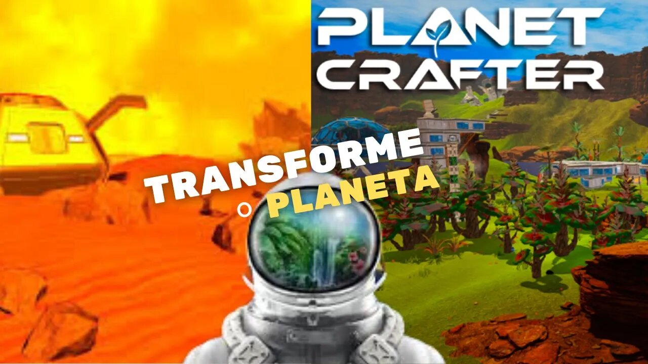 UPANDO A BASE da LUZ VERMELHA - The Planet Crafter