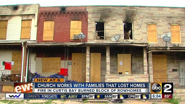 Curtis Bay Church raising money for fire victims