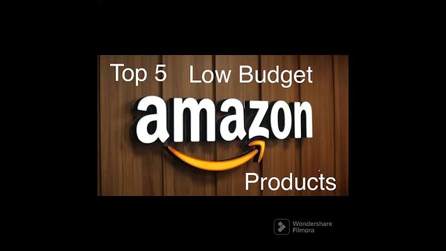 Top 5 low budget amazon products