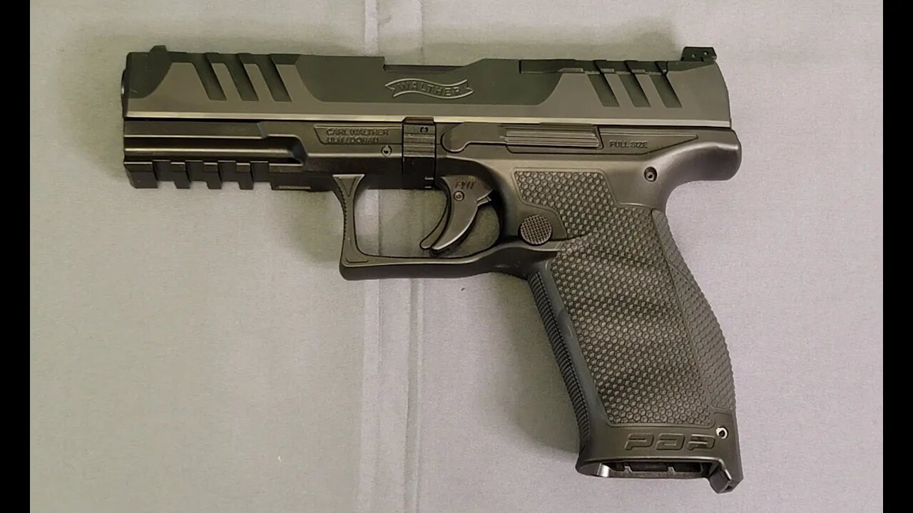 Walther PDP Pistol- Unboxing and Tabletop Review