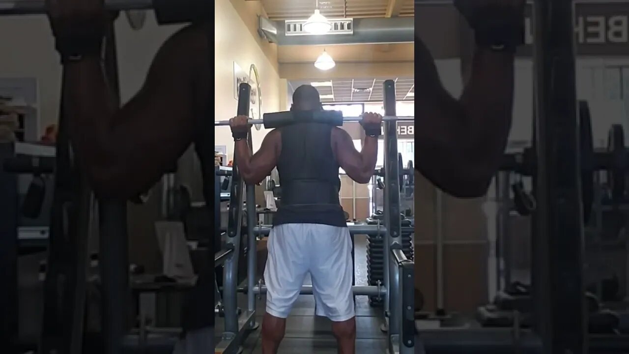 Calf Raises with Olympic Bar